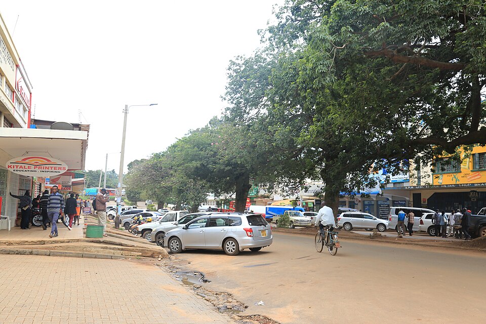 Street in Kitale Town